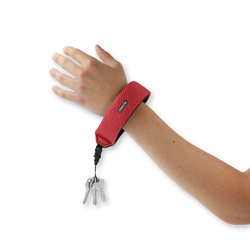Bracelet flottant Carson pour 5 clés - rose rouge