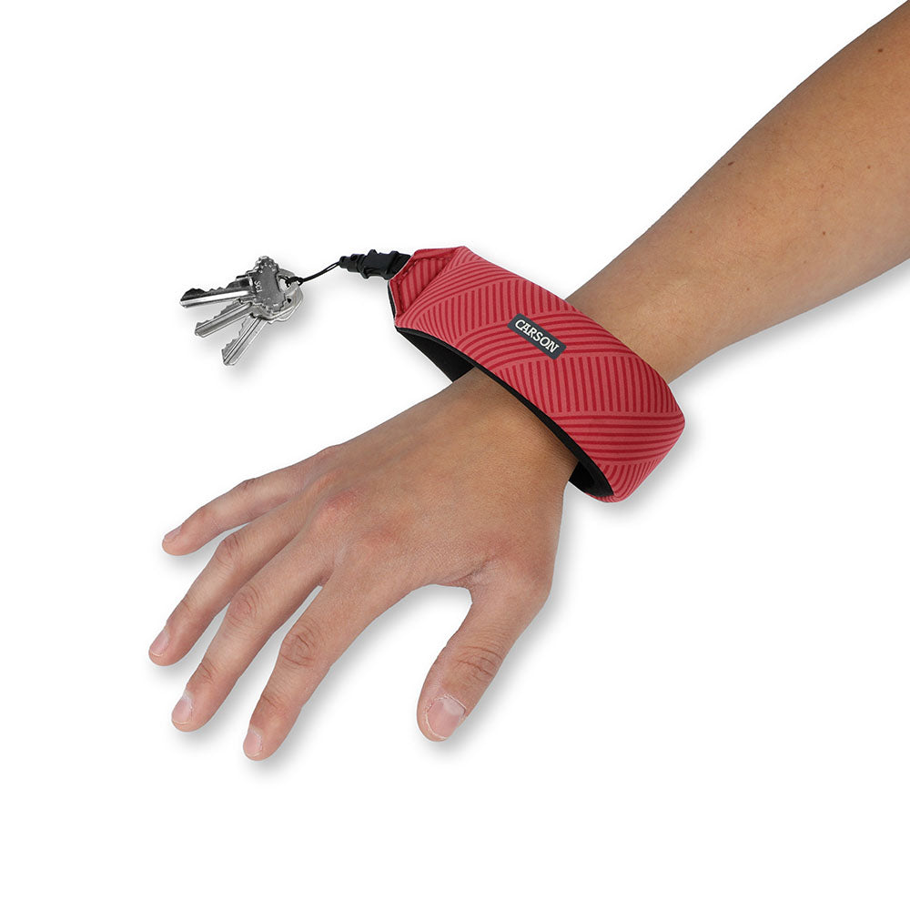Bracelet flottant Carson pour 5 clés - rose rouge