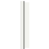 Nappe damassée duni 118x800 cm blanche