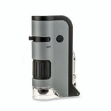 Carson Handmicroscope MP-250 Microflip 100-200x avec adaptateur de smartphone
