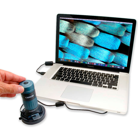 Microscope numérique USB Carson 108-569x avec enregistreur