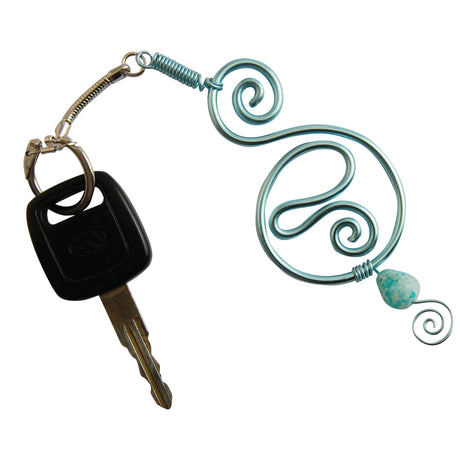 Vaessen creative • porte-clés 63mm argent 15pcs