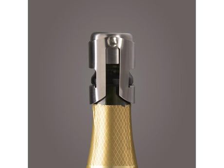 Bouchon à champagne Vacu Fin en acier inoxydable