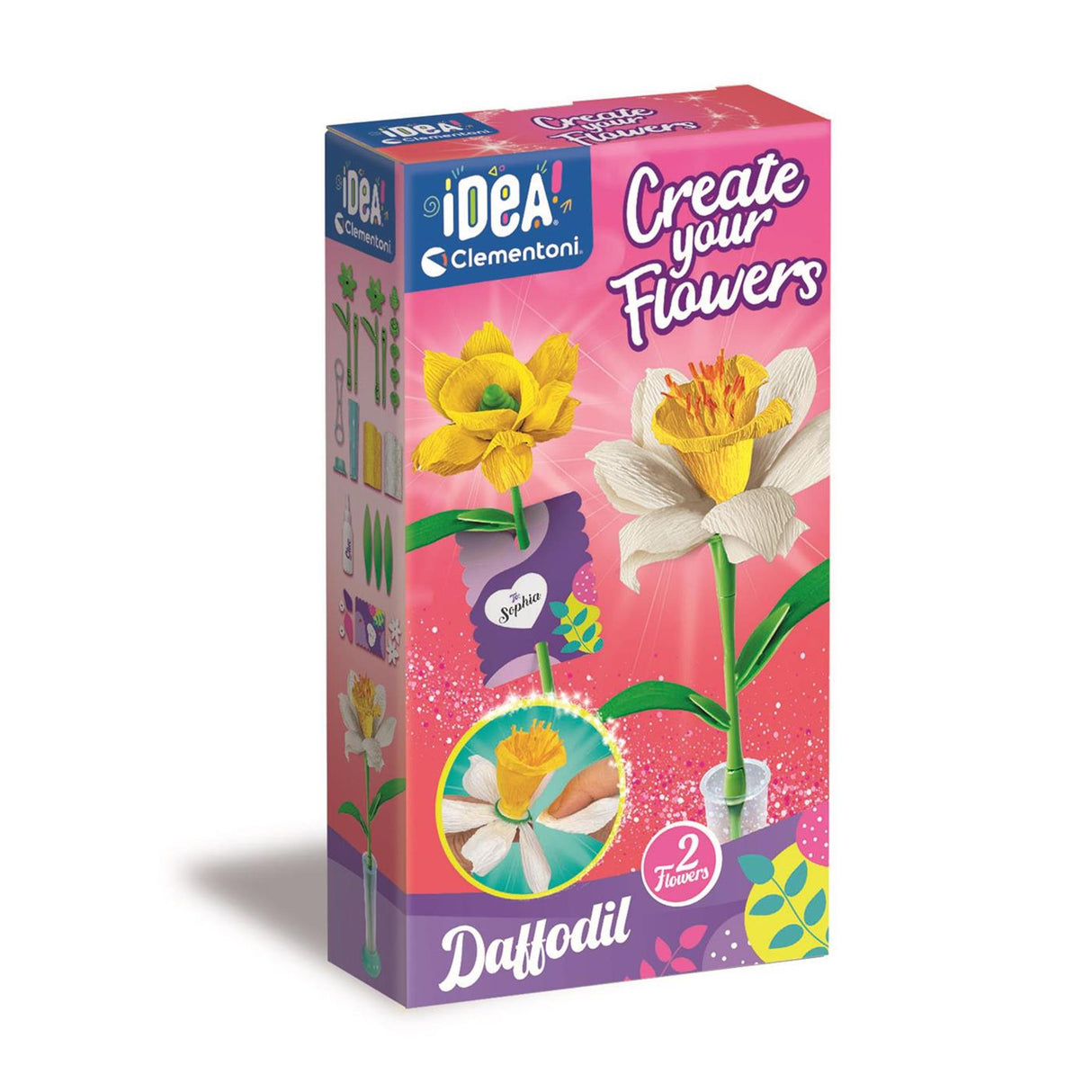 Clementoni créez vos fleurs - jonquille