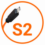 Câble de connexion de la caméra MIOPS Sony S2 Orange