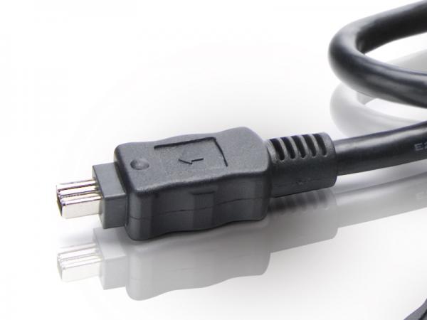 Câble Conceptronic cc44fw18 firewire 400, 4-p 1,8 m, noir, m m, 400 mbit s, ieee 1394 1394a