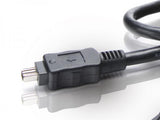 Câble Conceptronic cc44fw18 firewire 400, 4-p 1,8 m, noir, m m, 400 mbit s, ieee 1394 1394a