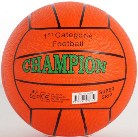 Caoutchouc de football de rue E l sports - champion jaune