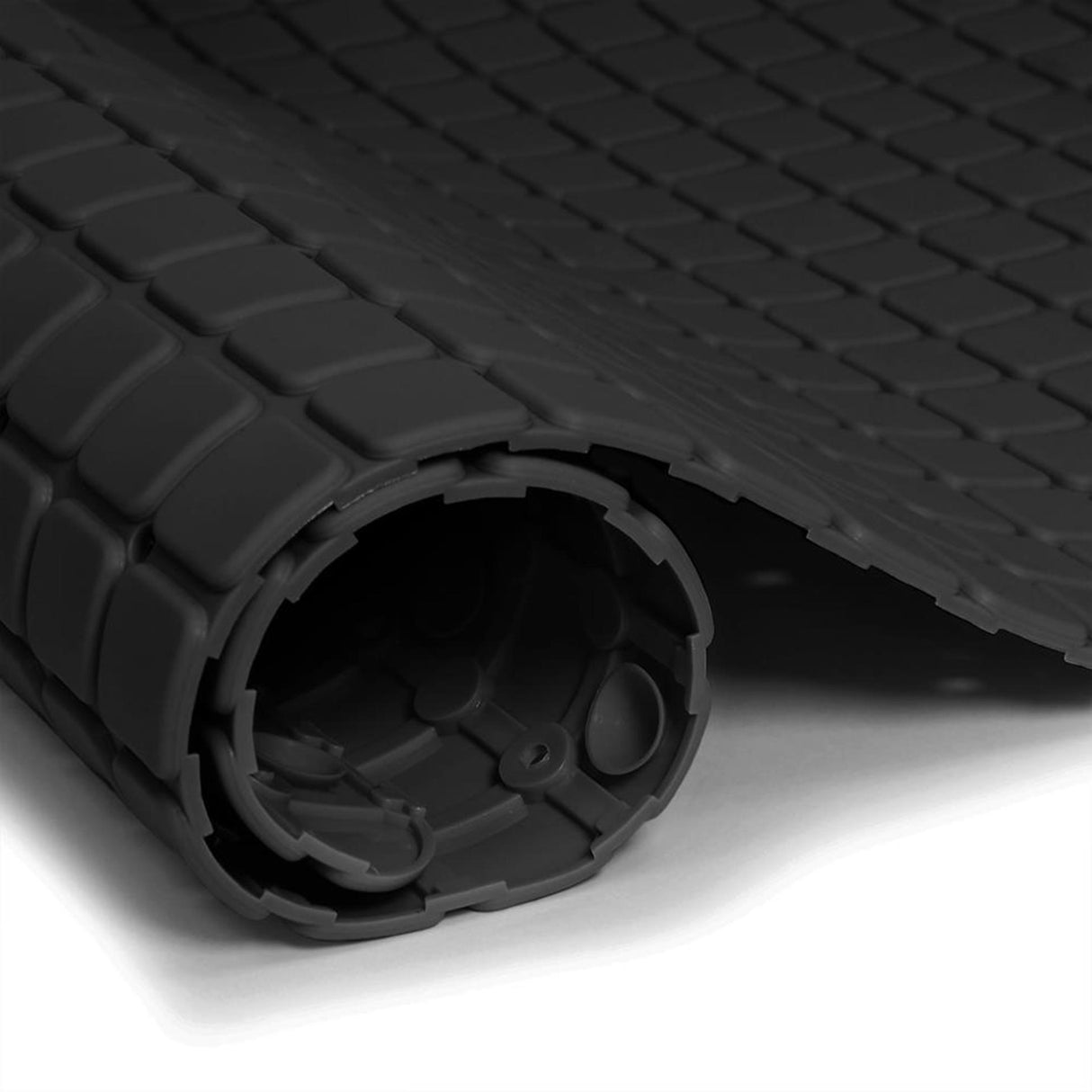 Tapis de douche antidérapant Dutch House 69x39 cm noir