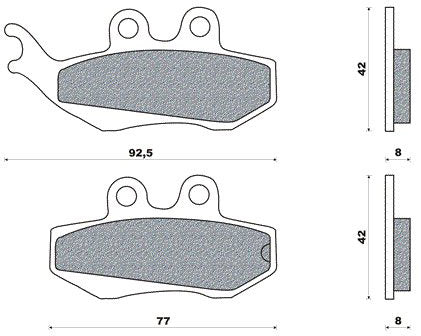 NEWFREN BLOCK BLOQUE TIT FD0195 Corredor 125-180, RS2000 para