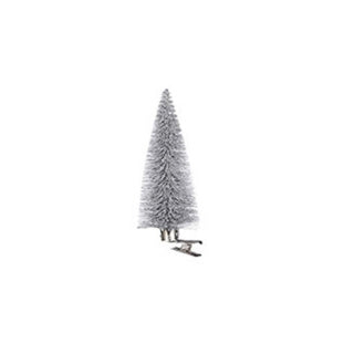 Edelman arbre à pince argent 6 pièces - h13xd5cm
