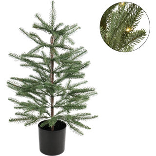 Sapin de Noël avec LED 60 cm