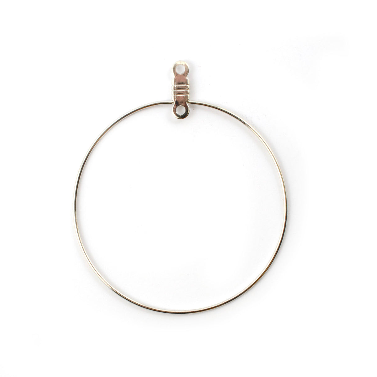 Vaessen creative • boucle d'oreille 35mm 6pcs argent
