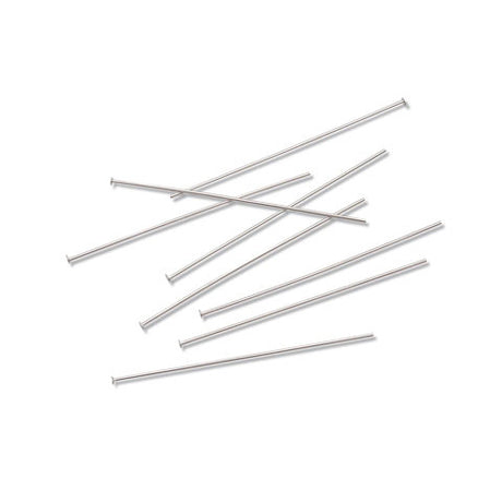 Vaessen creative • épingle à tête 5cm 36pcs argent