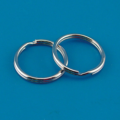 Vaessen creative • bague brisée en acier 25mm 10pcs argent