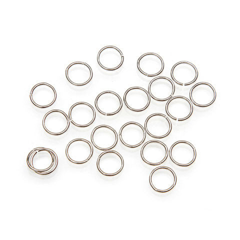 Vaessen creative • anneaux simples 7mm 70pcs argent