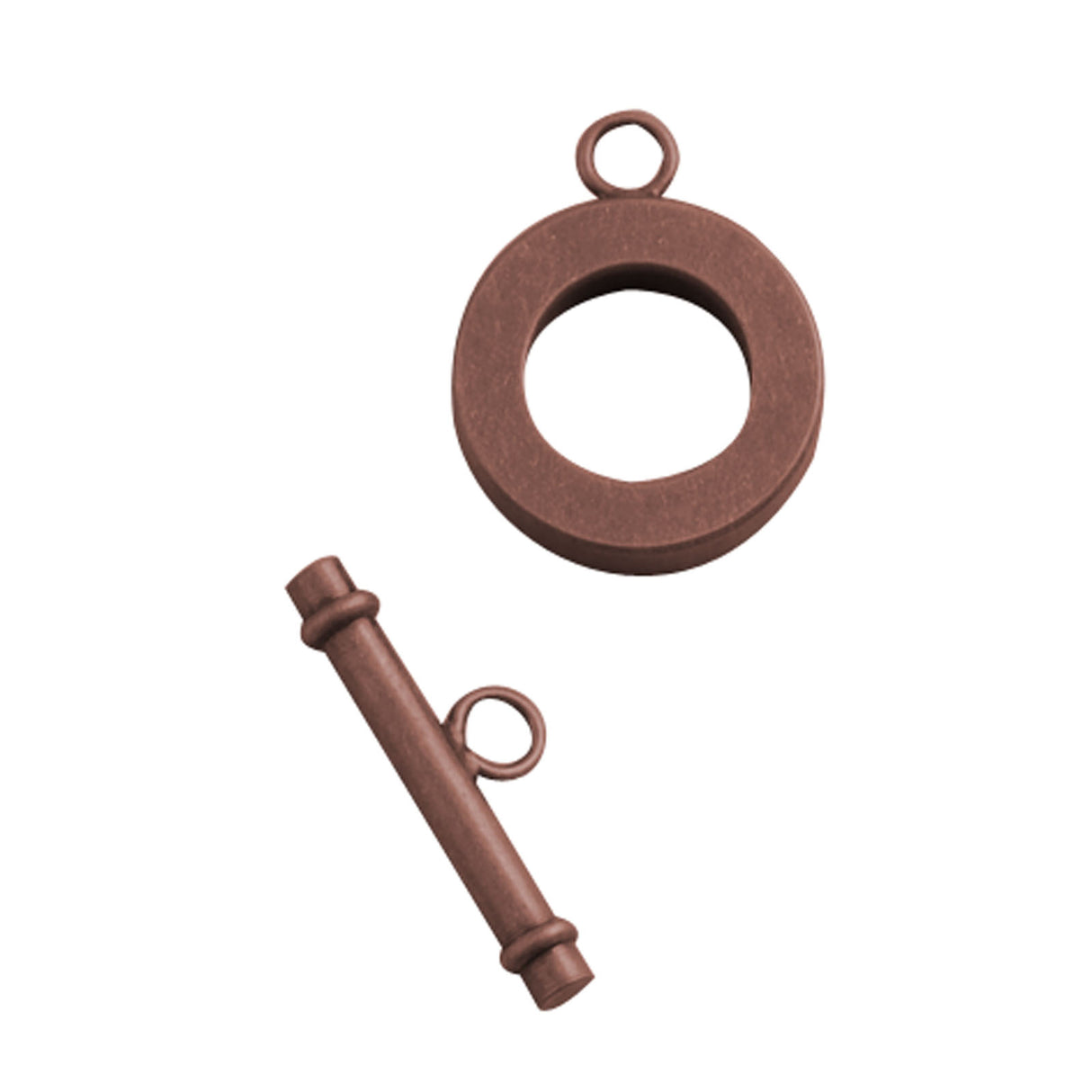 Darice • anneau à fermoir toggle cuivre antique