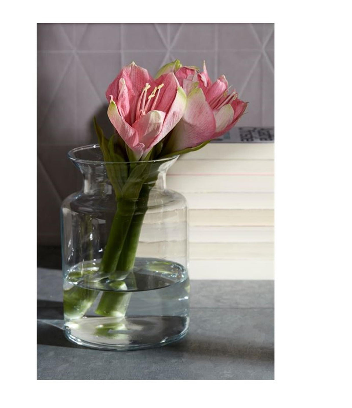 Hakbijl vase en verre essentials verre brenda ø14xh20cm