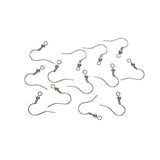Darice • boucle d'oreille hameçon 25mm argent