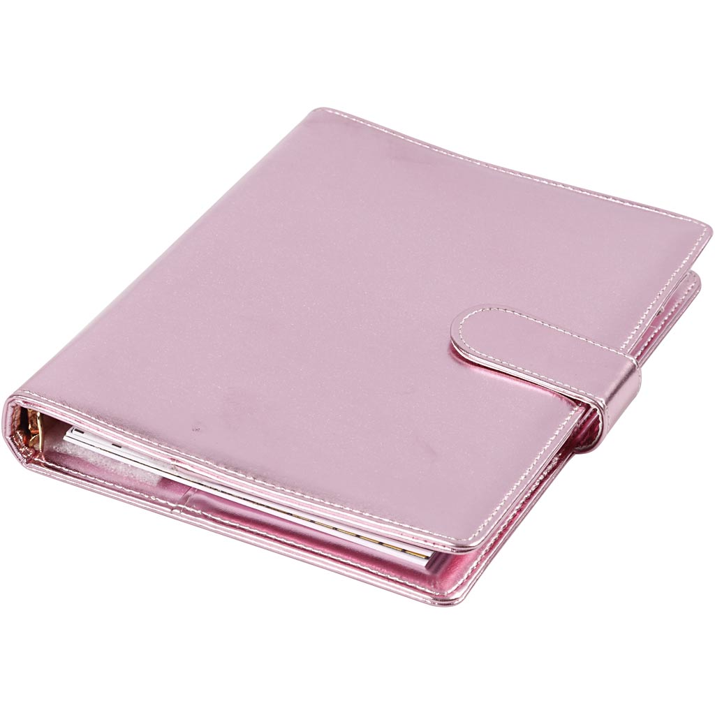 Creativ company planning bullet journal, dim. 19x23,5x4 cm, classeur à anneaux, rose, 1 pièce