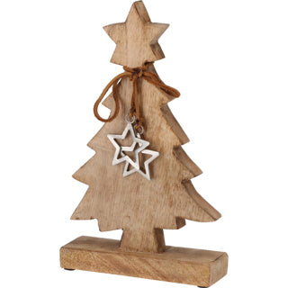 Bois de sapin de Noël 30 cm