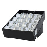 Ruban polyester 10assl.400cm x l.1,5cm x h.0,2cm