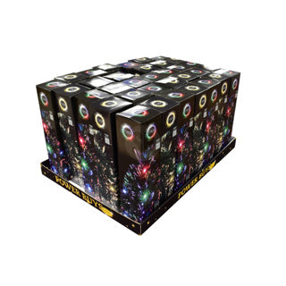 Sapin de Noël mixte 45 cm fibre opti | 4 pièces