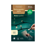 Kaemingk LED Duracharge Basic Lights 8 fonctions effet scintillant extérieur 367,5 cm