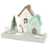 Photophores de Noël maison 3 assortis | 8 pièces
