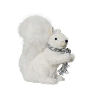 Écureuil en polyester l.20cm x L.11cm x H.24cm