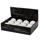 Boule de Noël sur fil de mousse 2assdia8cm | 12 pièces