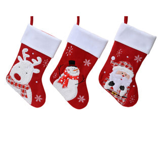 Chaussette polyester 3assl.0.5cm x l.25cm x h.40cm