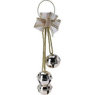 Accroche-porte cloches métal 14x14x46cm