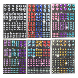Autocollants en diamant, 120e.