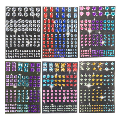 Autocollants en diamant, 120e.