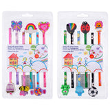 Crayons avec gomme, 6 pcs.