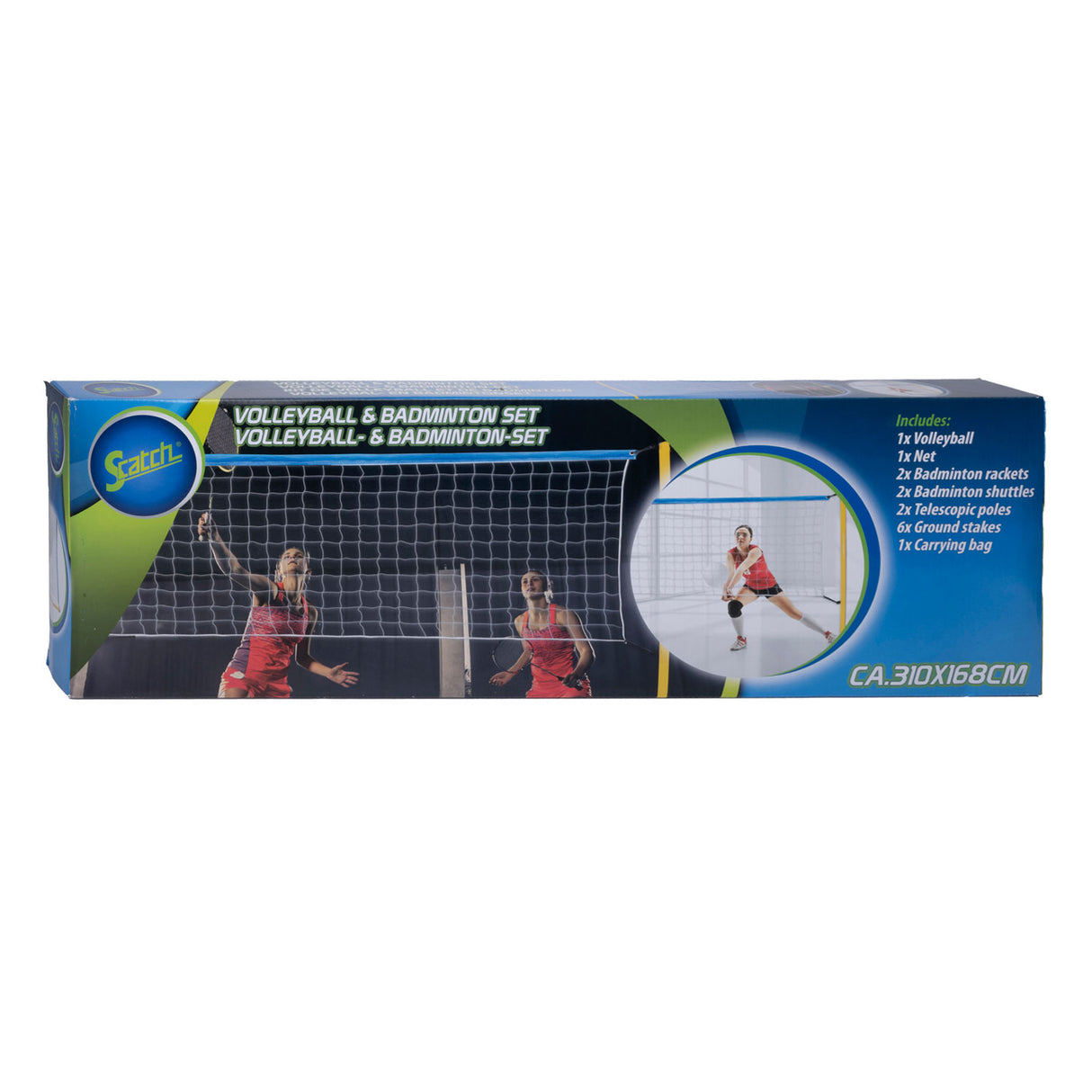Ensemble de volley-ball et de badminton Scatch