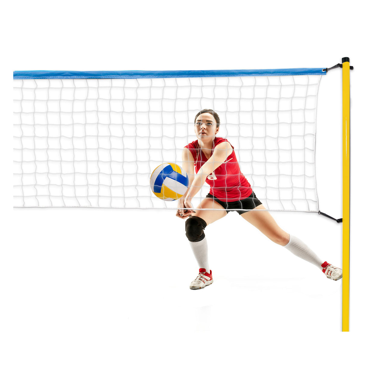 Volleyball und Badminton -Set