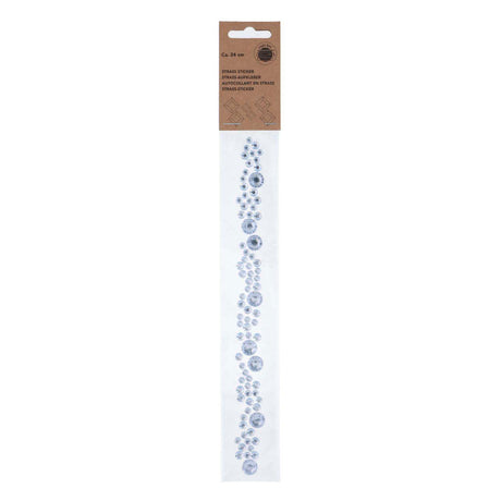 Guirlande d'autocollants strass
