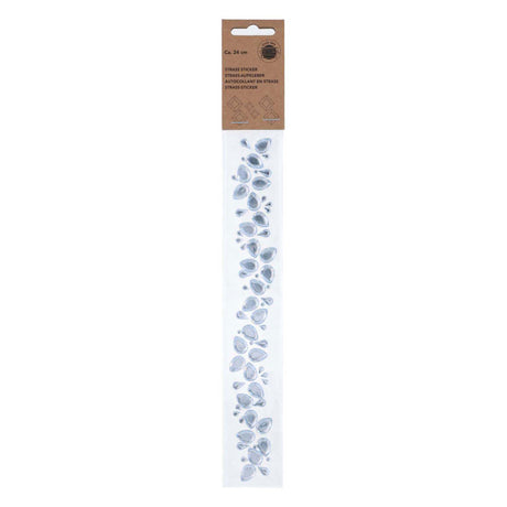 Guirlande d'autocollants strass
