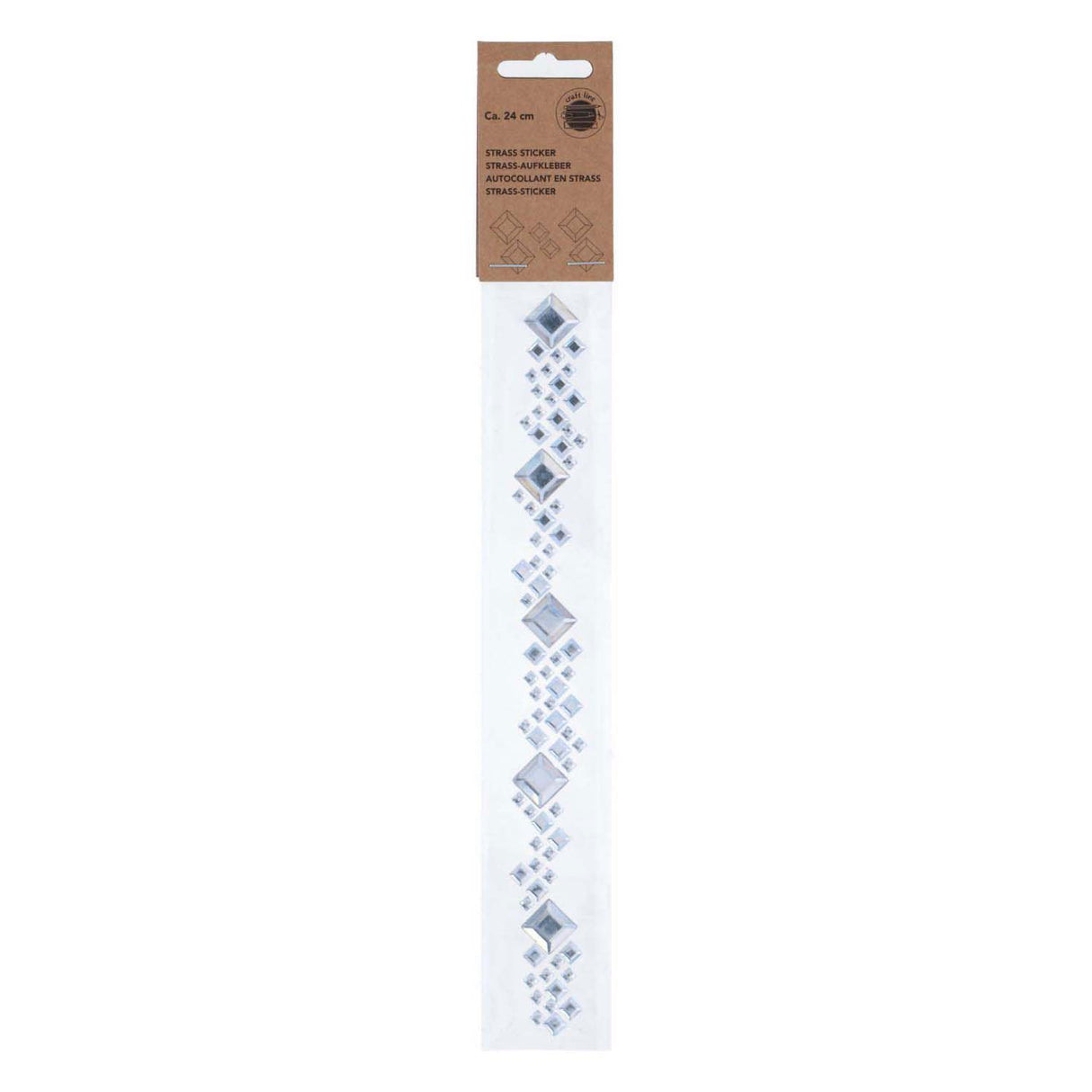 Guirlande d'autocollants strass