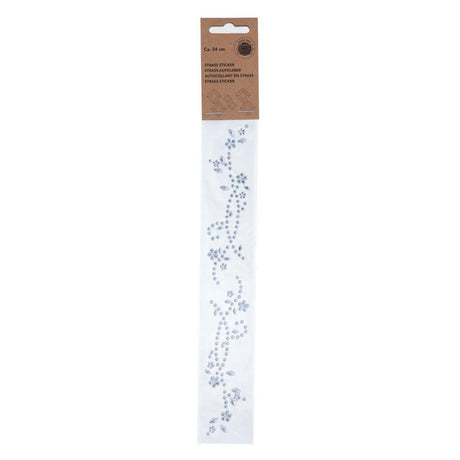 Guirlande d'autocollants strass