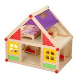 Wood Dollhouse, 11dlg.