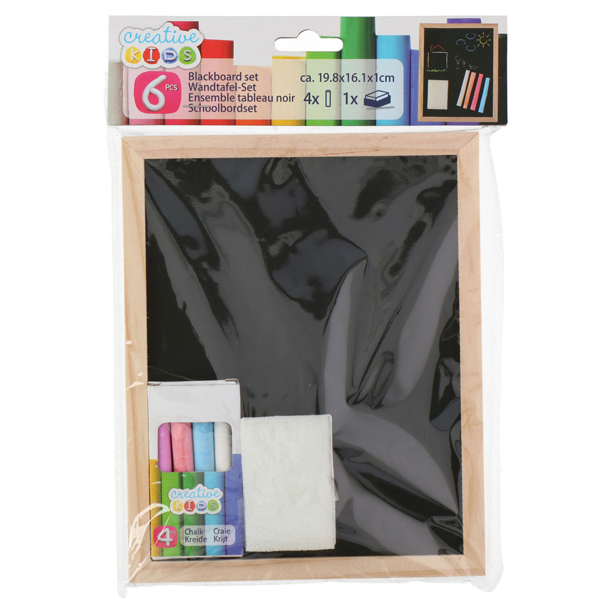 Ensemble de tableaux noirs, 6 pièces.