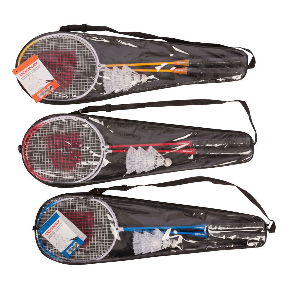 Set de badminton Basic Donnay 5 pièces assortis