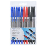 Stylos à bille de couleur, 10 pcs.