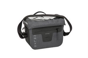 New Looxs VARO handlebar bag - Waterproof Nylon - Gray - Bicycle