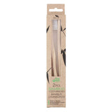 Brosse à dents en bambou, 2 pcs.