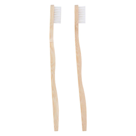 Brosse à dents en bambou, 2 pcs.