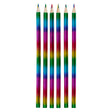 Crayons de couleur arc-en-ciel 4 en 1, 6 pcs.